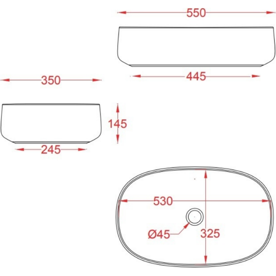 Раковина-чаша ArtCeram Cognac 55 см COL003 17 34 цвет матовый черный, Saniglaze - фото, картинка 2 Раковина-чаша ArtCeram Cognac 55 см COL003 17 34 цвет матовый черный, Saniglaze - фото 2