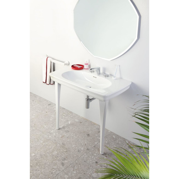 Раковина на ножках ArtCeram Civitas 90 см CIL002 01 00 bi*1 - фото, картинка 2 Раковина на ножках ArtCeram Civitas 90 см CIL002 01 00 bi*1 - фото 2