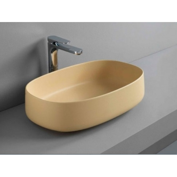 Раковина-чаша ArtCeram Cognac 55 см COL003 12 00 giallo zinco - фото 2