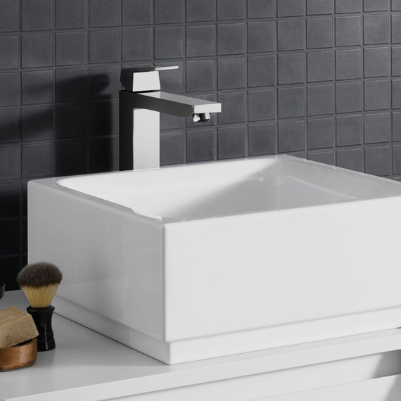 Смеситель для раковины высокий Grohe Eurocube 23406000 - фото, картинка 2 Смеситель для раковины высокий Grohe Eurocube 23406000 - фото 2