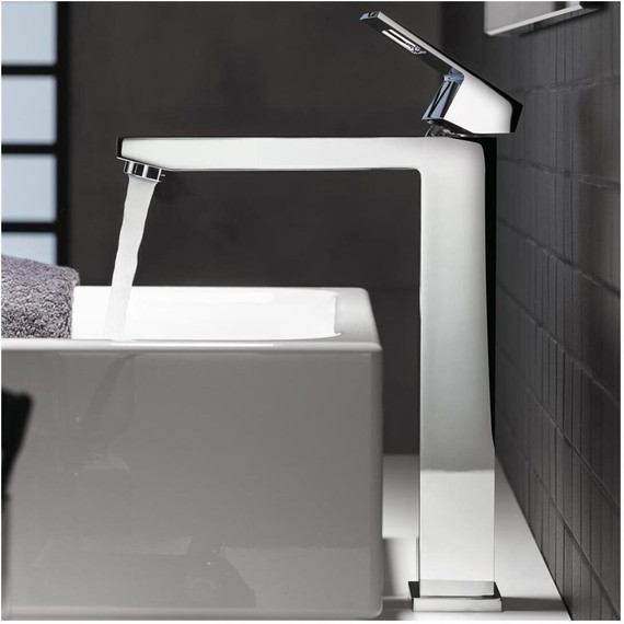 Смеситель для раковины высокий Grohe Eurocube 23406000 - фото, картинка 3 Смеситель для раковины высокий Grohe Eurocube 23406000 - фото 3