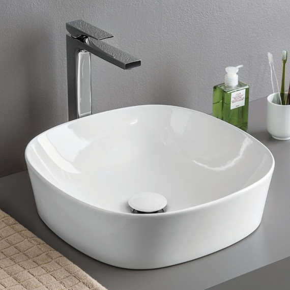 Раковина-чаша ArtCeram Ghost 40 см GHL001 01 00 bi*0 - фото 2