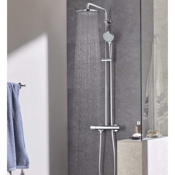Душевая стойка с термостатом Grohe Euphoria System 210 27964000 - фото, картинка 2 Душевая стойка с термостатом Grohe Euphoria System 210 27964000 - фото 2