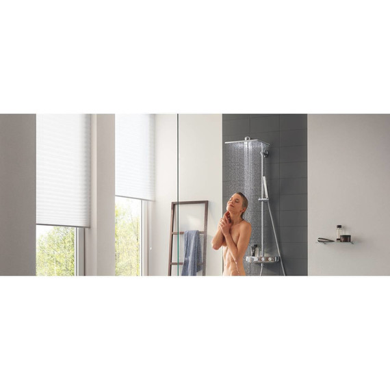 Душевая стойка с термостатом Grohe Euphoria SmartControl System 310 DUO 26508000 - фото 8