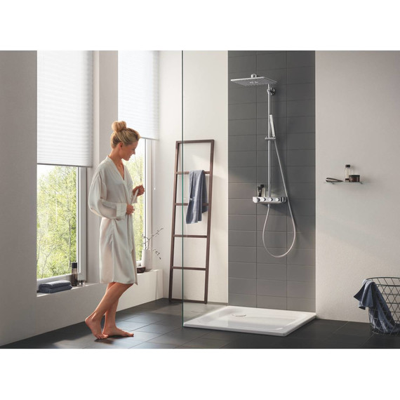 Душевая стойка с термостатом Grohe Euphoria SmartControl System 310 DUO 26508000 - фото 9