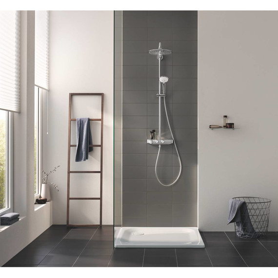 Душевая стойка с термостатом Grohe Euphoria SmartControl System 260 Mono 26509000 - фото 2