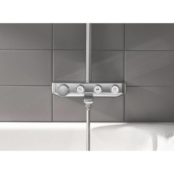 Душевая стойка с термостатом Grohe Euphoria SmartControl System 260 Mono 26510000 - фото 2