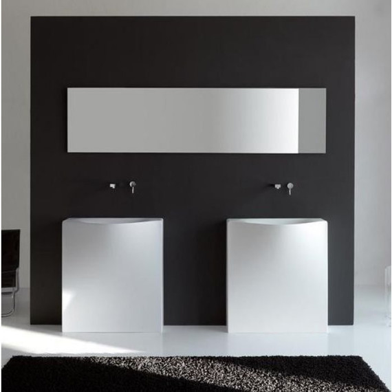 Раковина напольная ArtCeram Back 75 см OSL006 01 00 bi*0 - фото 3