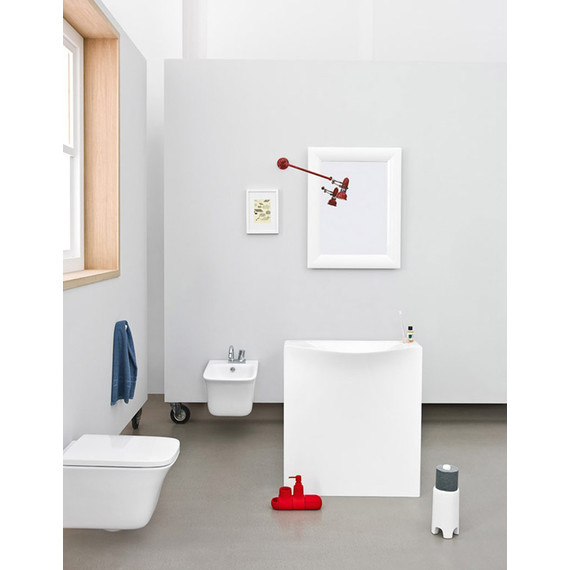 Раковина напольная ArtCeram Back 75 см OSL006 01 00 bi*0 - фото 4