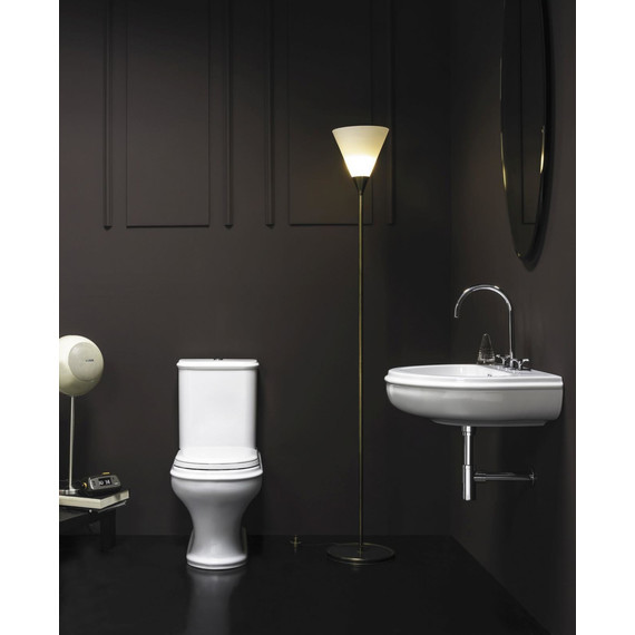 Унитаз-компакт Azzurra Charme CHVCMP000000BI с крышкой микролифт - фото 5