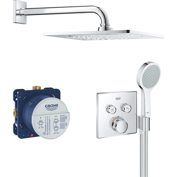 Душевая система для душа с термостатом Grohe Grohtherm SmartControl 34742000 - фото 