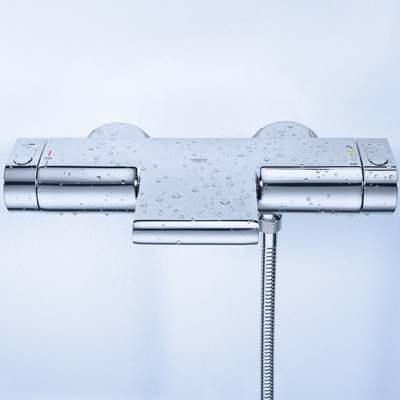 Смеситель для ванны с термостатом Grohe Grohtherm 2000 New 34174001 - фото, картинка 4 Смеситель для ванны с термостатом Grohe Grohtherm 2000 New 34174001 - фото 4