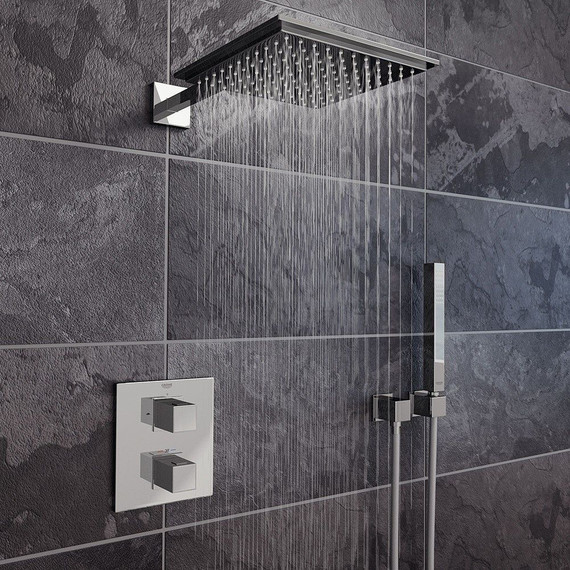 Смеситель для душа с термостатом Grohe Grohtherm Cube 24154000 - фото 2