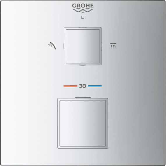 Смеситель для душа с термостатом Grohe Grohtherm Cube 24154000 - фото 3
