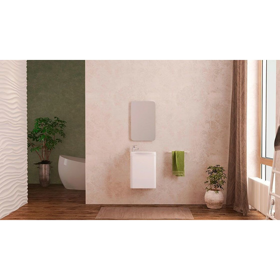 Зеркало-шкаф Velvex Bio 40 см zsBIO.40-21.11, белый - фото 4