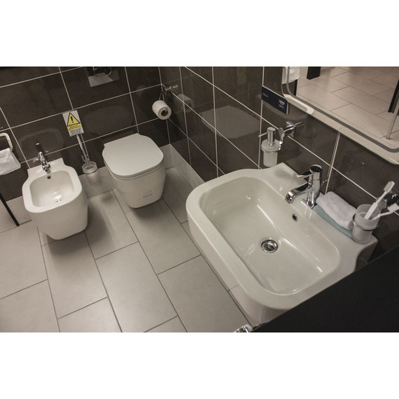 Раковина подвесная Azzurra Glaze 60 см GLZ260M/SOSP bi*1 - фото 4