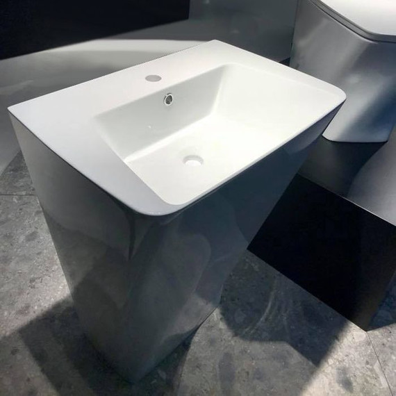 Раковина напольная Azzurra Hera 65 см HELF06343T0MBI*1 - фото 2