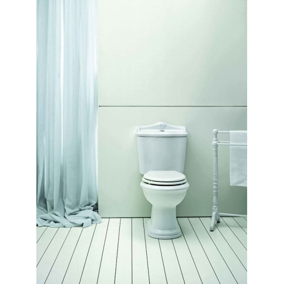 Унитаз-компакт Azzurra Jubilaeum JUVCMP000000BI с крышкой микролифт - фото 4