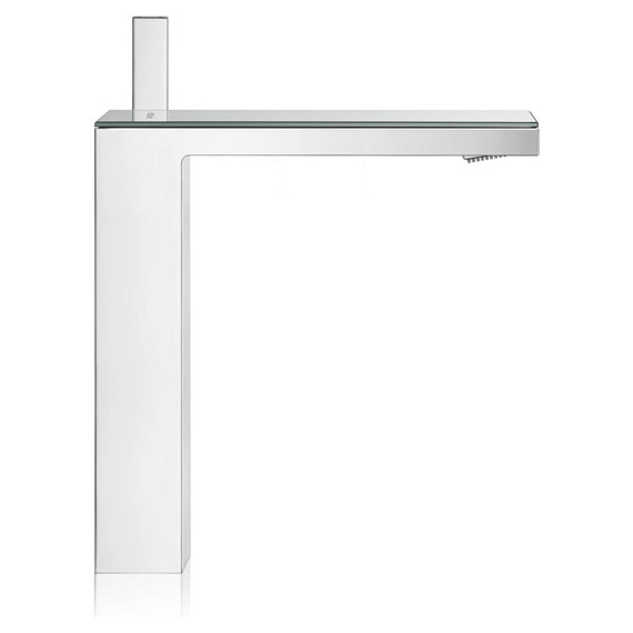 Смеситель для раковины высокий Axor MyEdition 47020000, хром/зеркальное стекло, Цвет производителя: хром, зеркальное стекло - фото 4