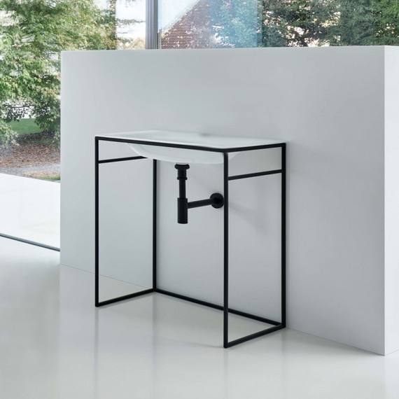 Раковина с каркасом Bette Lux Shape 100 см A172-000 - фото 2