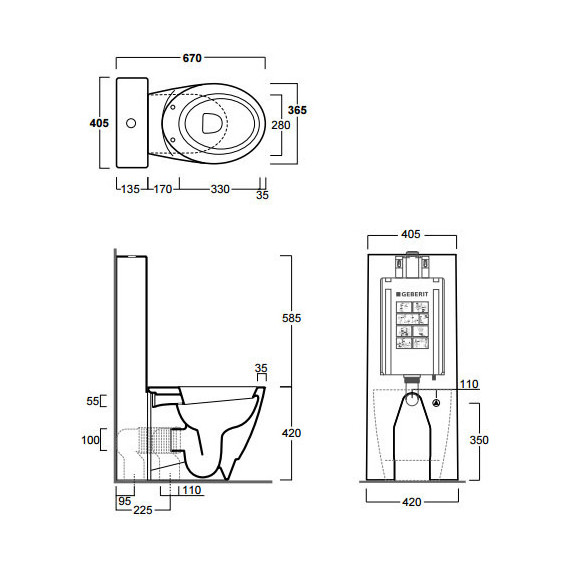 Унитаз-компакт Simas Bohemien BO01bi - фото 5