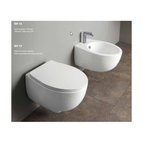 Биде подвесное Simas Bormio BR19bi*1 - фото 5