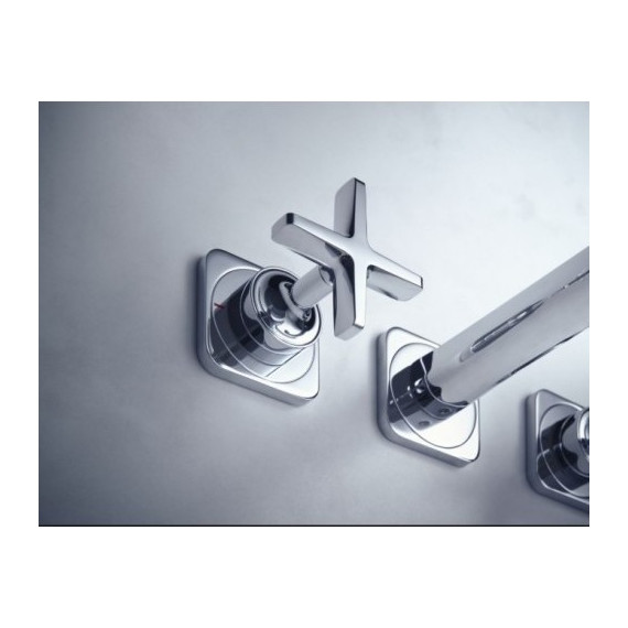 Смеситель для раковины настенный Axor Citterio E 36107000 - фото, картинка 2 Смеситель для раковины настенный Axor Citterio E 36107000 - фото 2