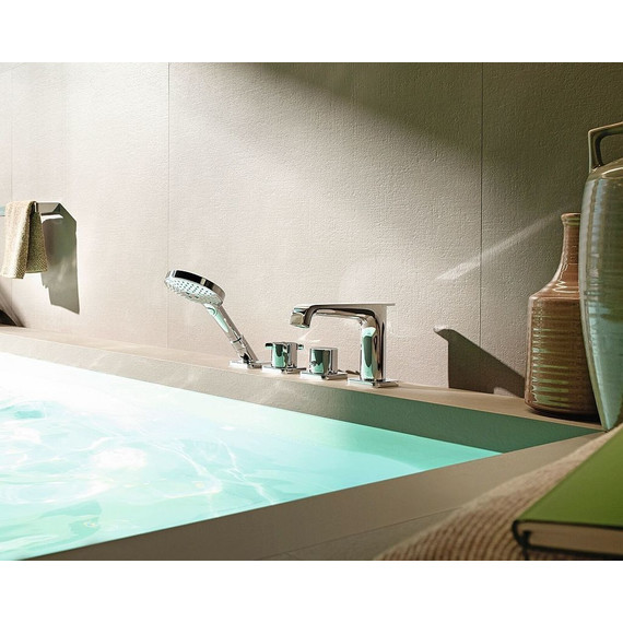 Смеситель для ванны с термостатом Axor Citterio E 36411000 - фото 2