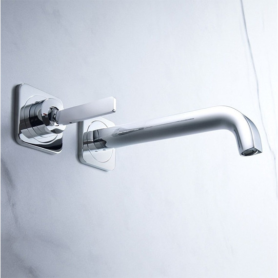 Смеситель для раковины настенный Axor Citterio E 36106000 - фото 2