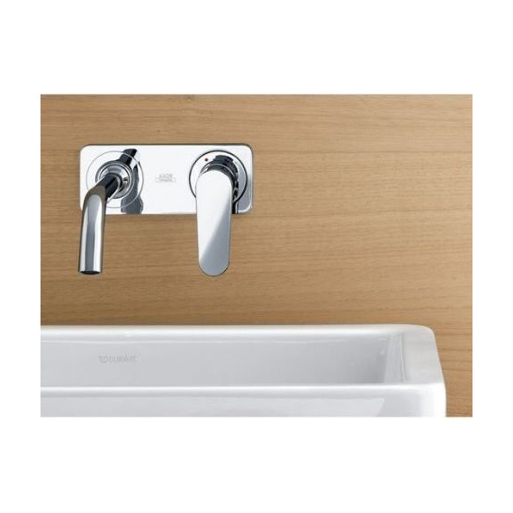 Смеситель для раковины настенный Axor Citterio M 34112000 - фото, картинка 3 Смеситель для раковины настенный Axor Citterio M 34112000 - фото 3