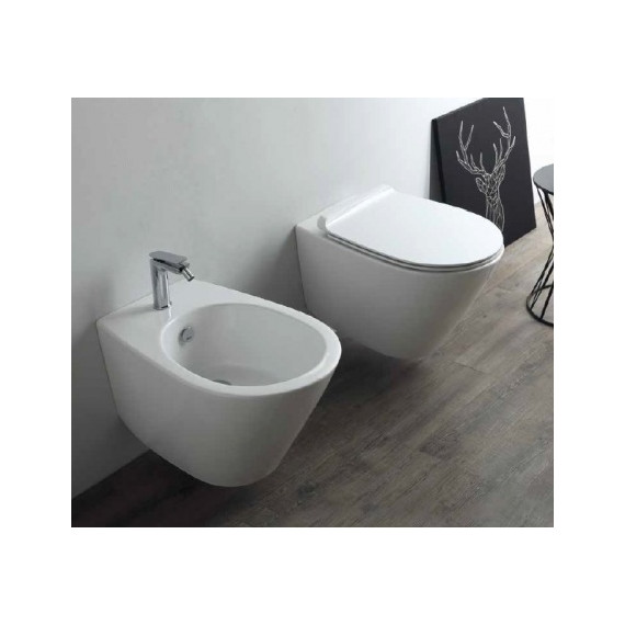 Биде подвесное Simas Gambassi GA19bi*1 - фото, картинка 4 Биде подвесное Simas Gambassi GA19bi*1 - фото 4