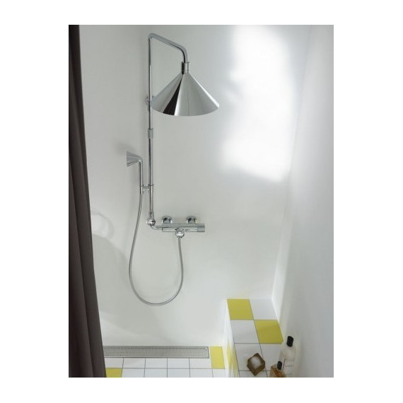 Душевая стойка с термостатом Axor Showerpipe Front 26020000 - фото 5