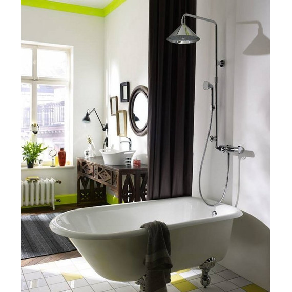 Душевая стойка с термостатом Axor Showerpipe Front 26020000 - фото 8