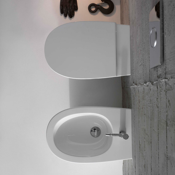 Биде подвесное Globo 4ALL MDS09.BI*1 - фото 6