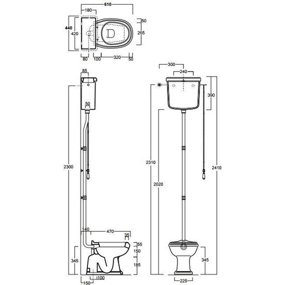 Унитаз-компакт слив горизонтальный Simas Arcade AR811bi - фото 3