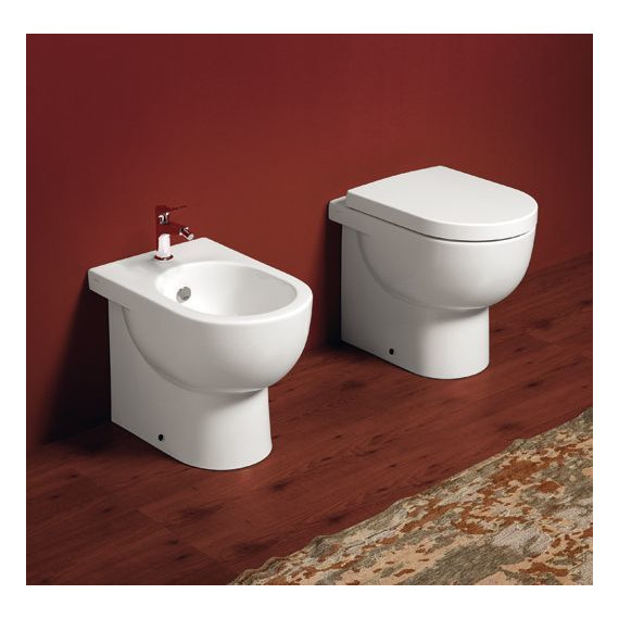 Биде напольное Simas E-Line EL04bi - фото, картинка 4 Биде напольное Simas E-Line EL04bi - фото 4