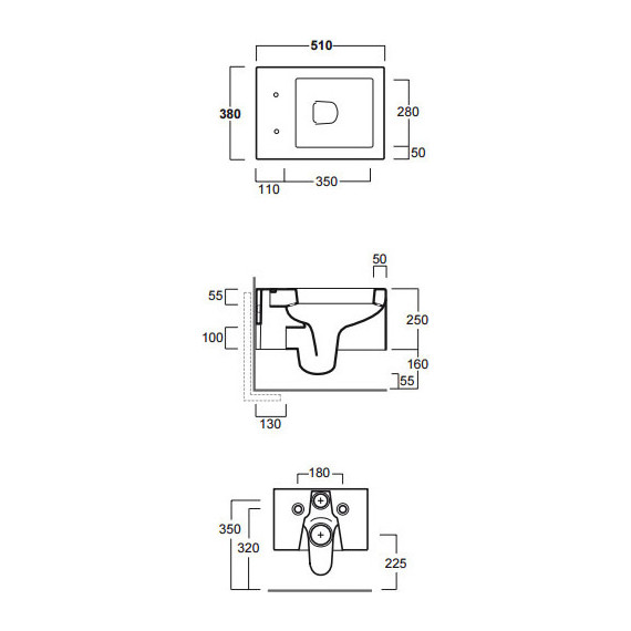 Унитаз подвесной Simas Frozen FZ18bi, Цвет производителя: белый - фото 6