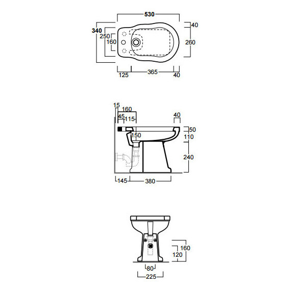 Биде напольное Simas Londra LO923bi*1 - фото 6