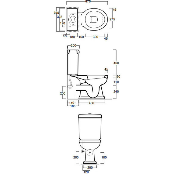 Унитаз-компакт слив горизонтальный Simas Londra LO931bi - фото 7