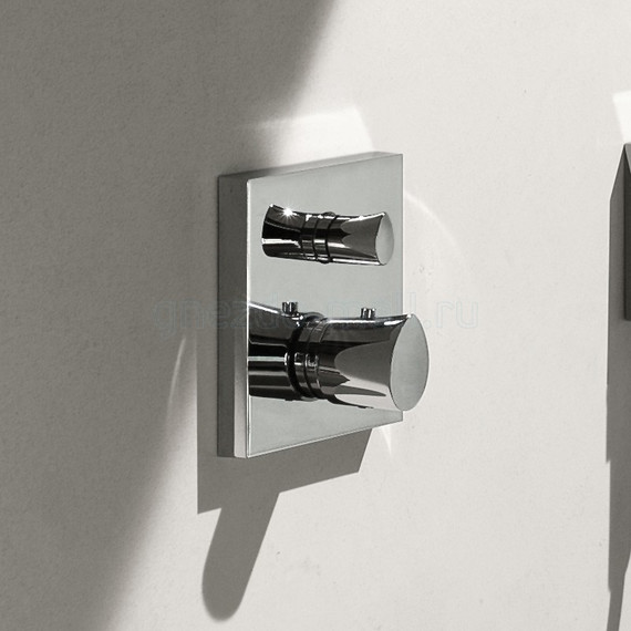 Смеситель для ванны с термостатом Axor Starck Organic 12716000 - фото 2