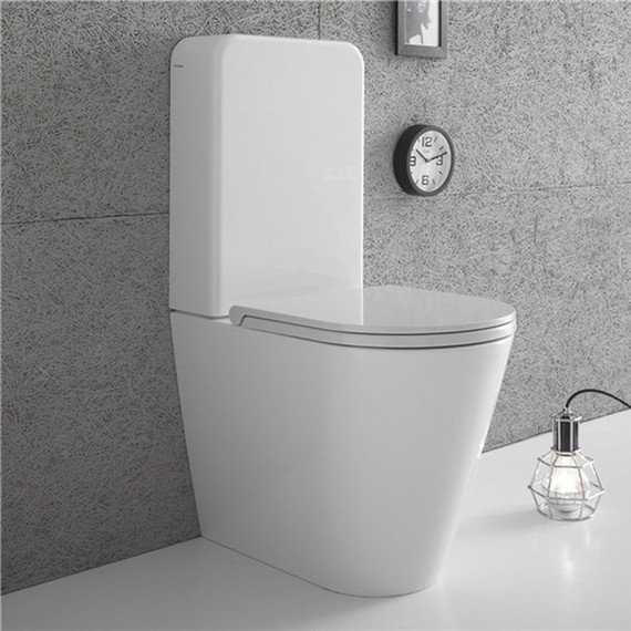 Унитаз-компакт Globo Forty3 FO003.BI, Цвет производителя: белый - фото 4