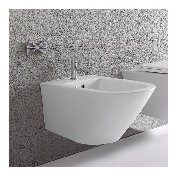 Биде подвесное Globo Forty3 FOS10.BI*1, глубина 520 мм - фото 4