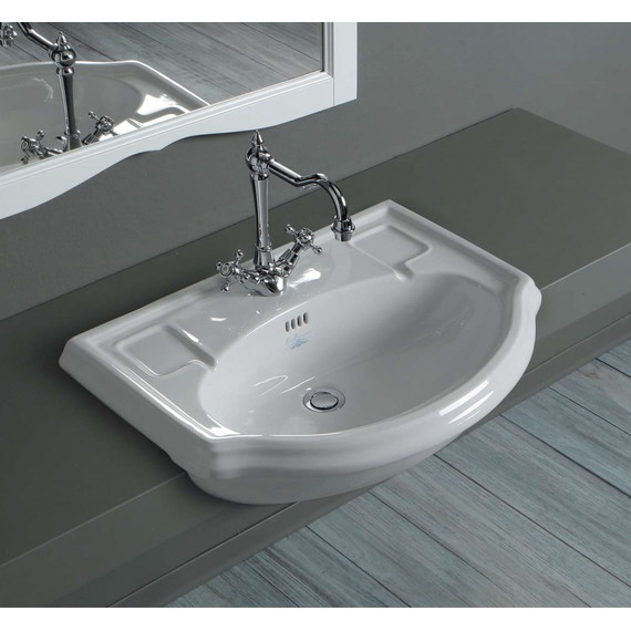 Раковина врезная на столешницу Simas Arcade 65 см AR835bi*1 - фото 3