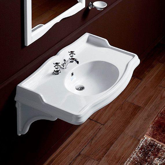 Раковина подвесная Simas Arcade 105 см AR874bi*3 - фото 4