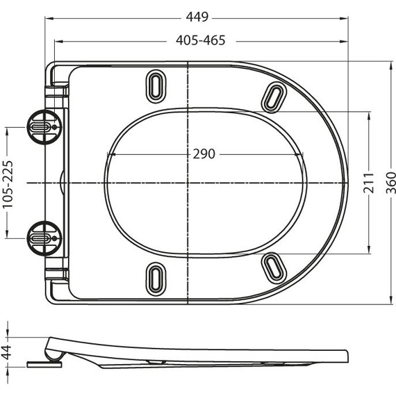Сиденье с крышкой для унитаза BelBagno микролифт BB2031SC - фото, картинка 2 Сиденье с крышкой для унитаза BelBagno микролифт BB2031SC - фото 2