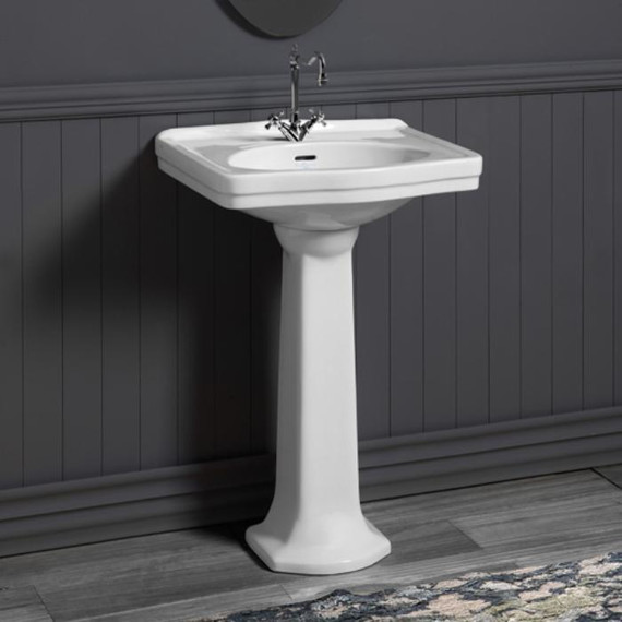 Раковина с пьедесталом Simas Londra 60 см LO914bi*1 - фото 2