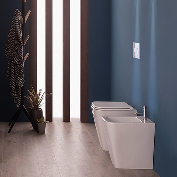 Биде напольное Globo Stone 52х36 ST010.BI*1 - фото 2