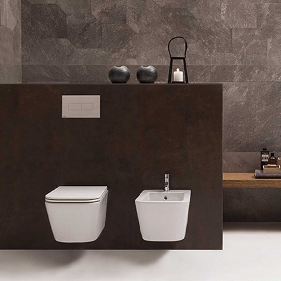 Биде подвесное Globo Stone 52х36 STS10.BI*1 - фото, картинка 5 Биде подвесное Globo Stone 52х36 STS10.BI*1 - фото 5