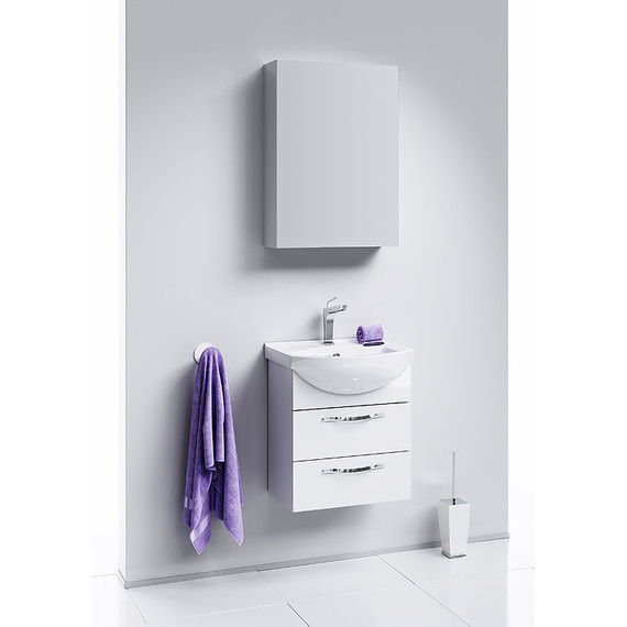 Тумба подвесная с раковиной Aqwella Аллегро 50 см Agr.01.05/2 - фото 4