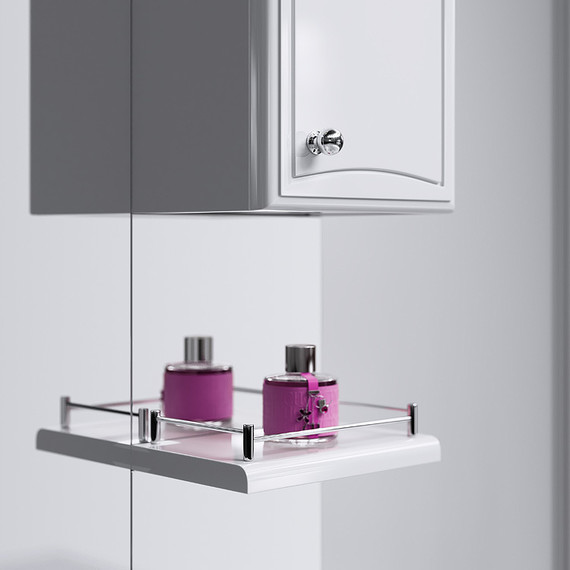 Зеркало-шкаф Aqwella Барселона 100 см Ва.02.10 - фото 3